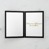 Happy Birthday uit Ben Franklin Kaart (Binnen)