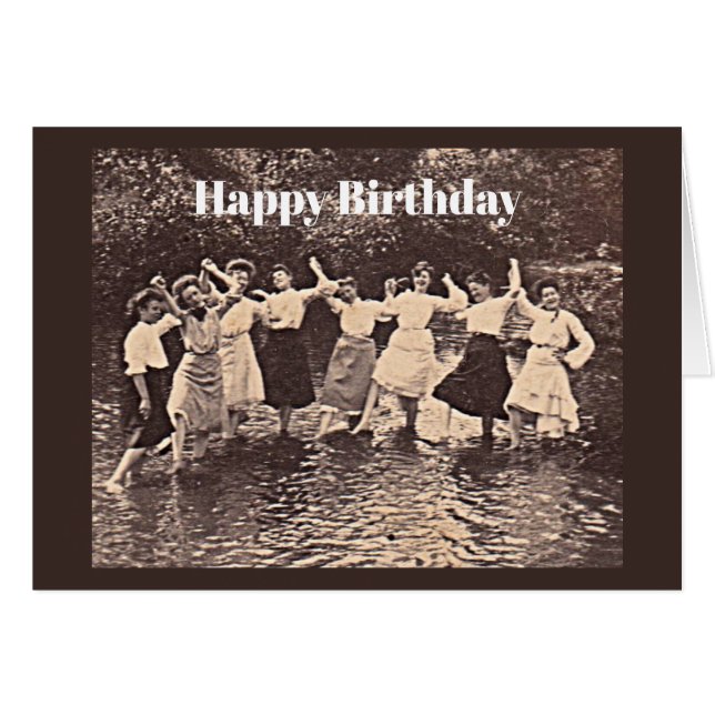 Happy Birthday uit de hele darnbende (Voorkant Horizontaal)