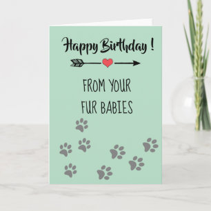 Happy Birthday uit Dogs Cats Pets Multiple Kaart