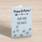 Happy Birthday uit Dogs Cats Pets Multiple Kaart
