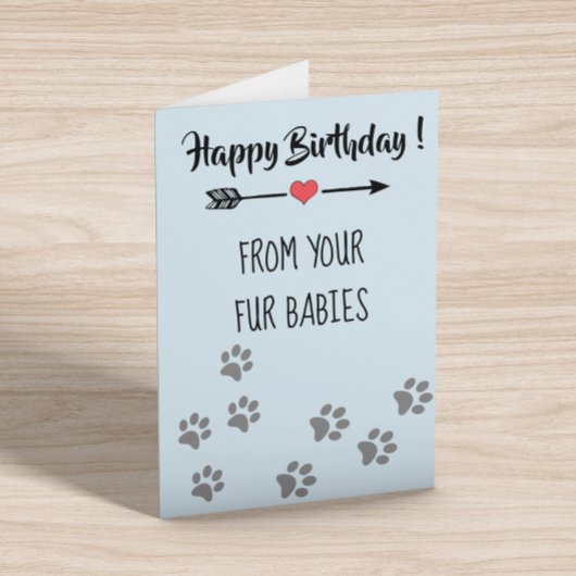 Happy Birthday uit Dogs Cats Pets Multiple Kaart