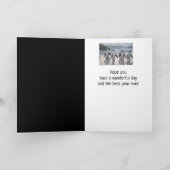 Happy Birthday uit groep Whole Bunch Penguins Kaart (Binnen)