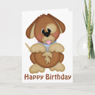 Happy Birthday uit het Wenskaart van de Dog Kaart