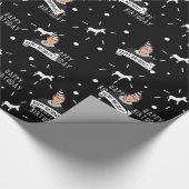 Happy Birthday uit Ruth Bader Ginsburg Cadeaupapier (Hoek)