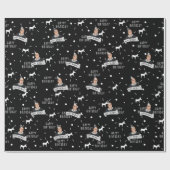 Happy Birthday uit Ruth Bader Ginsburg Cadeaupapier (Vlak)