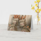 *HAPPY "BIRTHDAY* UIT SCHATTIGE BUNNEN KAART (Gele Bloem)