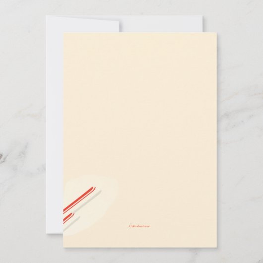 Happy Birthday Uitnodiging (Achterkant)