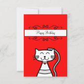 Happy Birthday Uitnodiging (Voorkant)