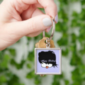 Happy Birthday Ultra Schattige Anime Boy Sleutelhanger (Hand)
