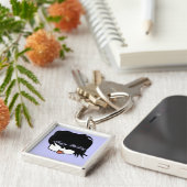 Happy Birthday Ultra Schattige Anime Boy Sleutelhanger (Zijkant)