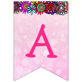 Happy Birthday Unicorn en Fairies Banner (Derde vlag)