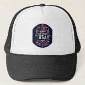 Happy Birthday USA 250 Trucker Pet (Voorkant)