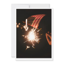 Happy Birthday USA Greeting Card