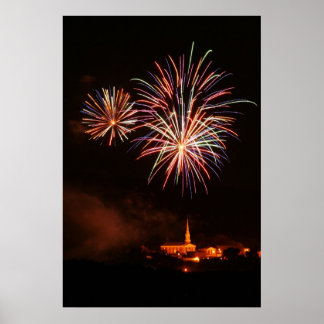 Happy Birthday USA Poster