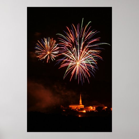 Happy Birthday USA Poster (Voorkant)