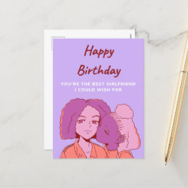 Happy Birthday Uw Beste Vriendin Feestdagenkaart