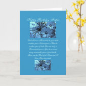 Happy Birthday vader Kaart (Gele Bloem)