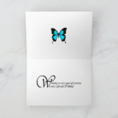 Happy Birthday Vader, landschap met een poort Kaart (Binnen)