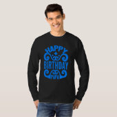 Happy Birthday vader T-shirt (Voorkant volledig)
