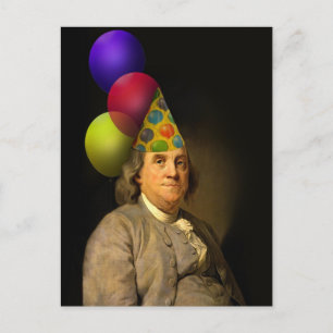 Happy Birthday van Ben Franklin Briefkaart