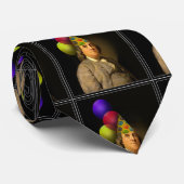 Happy Birthday van Ben Franklin - de partijjongen Stropdas (Opgerold)