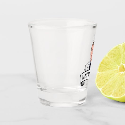 Happy Birthday van Doctor Fauci Shot Glas (Links)
