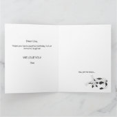 Happy Birthday van kat naar Purfect Hooman Kaart (Binnen)