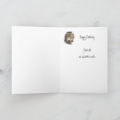 Happy Birthday, van ons allemaal aangereden Nuts - Kaart (Binnen)