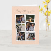 Happy Birthday van ons allemaal Kaart - Geel en Gr (Gele Bloem)