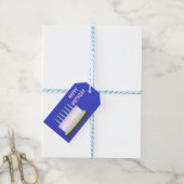 Happy Birthday Vanilla Cake Cadeaulabel (Met Touw)