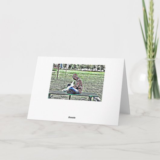 Happy Birthday Vaping Kaart (Achterkant)