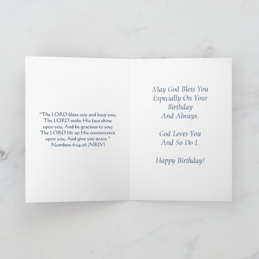 Happy Birthday Veteran Son Kaart (Binnen)