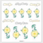 Happy Birthday Vinyl Stickers (Vel)