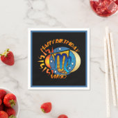 Happy Birthday Virgo Zodiac Birth Sign Napkins Servetten (Insitu)