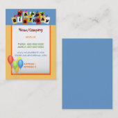 Happy Birthday Visitekaartje (Voorkant / Achterkant)