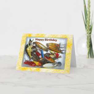 Happy Birthday Vist Kaart