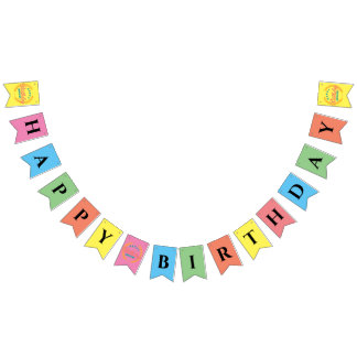 Happy Birthday  Vlaggetjes