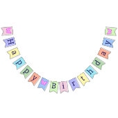 Happy Birthday Vlaggetjes (Alle)