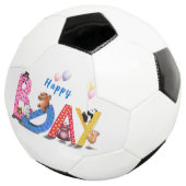 Happy Birthday Voetbal Cadeau Baby Beren Party (Drie kwart)