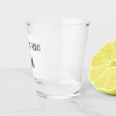 Happy Birthday voor Bourbon Lover Shot Glas (Rechts)