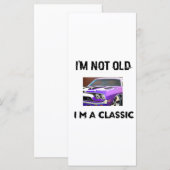 Happy Birthday voor een Classic, 50e 60e feestje (Voorkant / Achterkant)