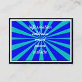 Happy Birthday voor een Groovy Guy Visitekaartje (Achterkant)