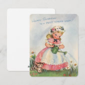 Happy Birthday voor een Sweet Young Lady Feestdagenkaart (Voorkant / Achterkant)