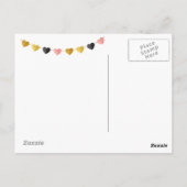 Happy Birthday voor haar Briefkaart (Achterkant)