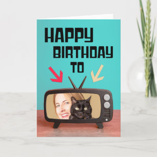 Happy Birthday Voor Iedereen Afbeelding in TV Set Feestdagen Kaart