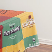 Happy Birthday voor je patroon Tafelkleed (Voorbeeld)