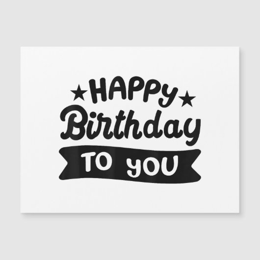 Happy Birthday voor jou (Voorkant)