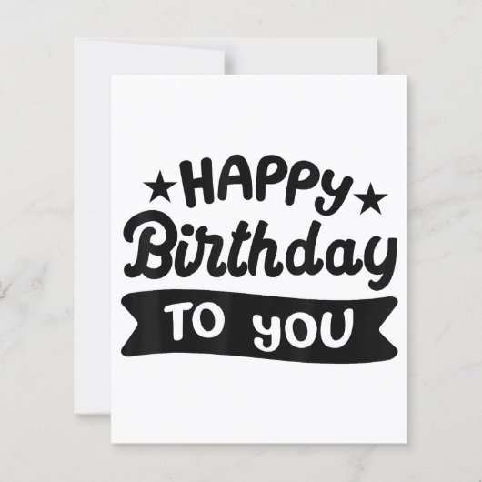 Happy Birthday voor jou (Voorkant)