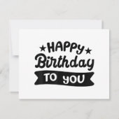 Happy Birthday voor jou (Achterkant)