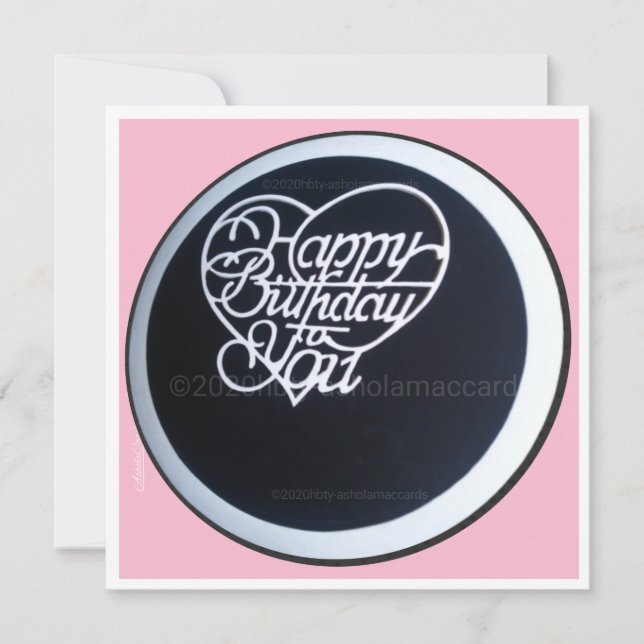  Happy Birthday voor jou en de Heer... (Voorkant)